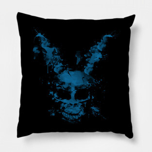 Darko bunny splash Pillow