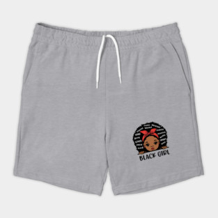 Black Girl, Black Girl Magic, African American Girl Shorts