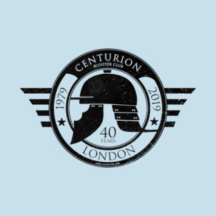Centurion 40th Black Ink T-Shirt