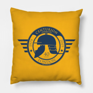 Centurion 40th Blue/Grey Ink Pillow