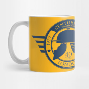 Centurion 40th Blue/Grey Ink Mug