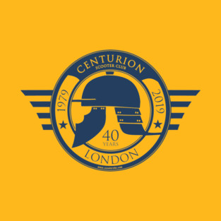 Centurion 40th Blue/Grey Ink T-Shirt