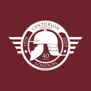Centurion 40th White Ink T-Shirt
