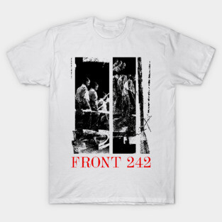 Front 242 ∆∆ Original Aesthetic Fan Design T-Shirt