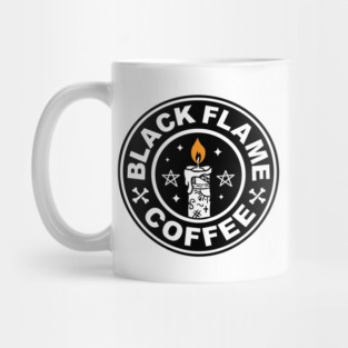 Black Flame Coffee Mug