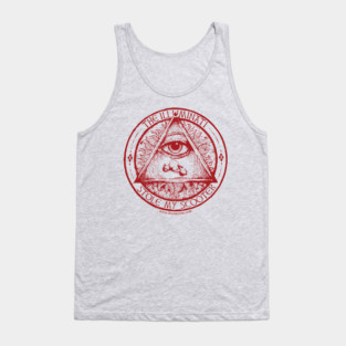 The Illuminati Stole My Scooter Tank Top