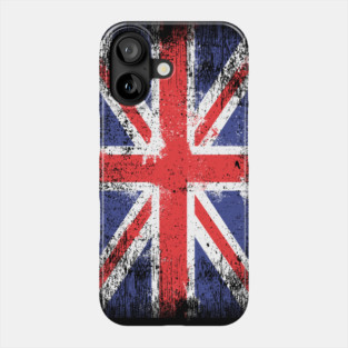 Union Jack Distressed Phone Case