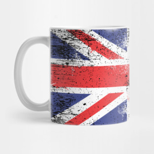 Union Jack Distressed Mug