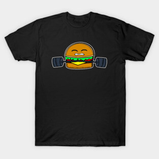 Cheeseburger Workout Meme T-Shirt