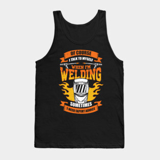 Funny Welding Job Profession Welder Gift Tank Top