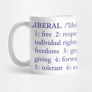 Liberal Definition Mug