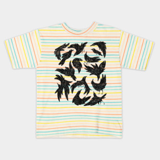 Crow Flock Kids T-Shirt