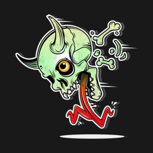 Tongue Runner - Creepy Dot Version T-Shirt