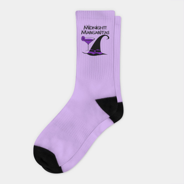 Purple Midnight Margaritas Cheeky Witch Socks by Cheeky Witch