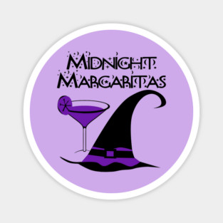 Purple Midnight Margaritas Cheeky Witch Magnet