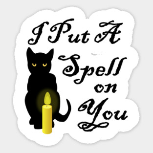I Put A Spell On You Cheeky Witch Magnet