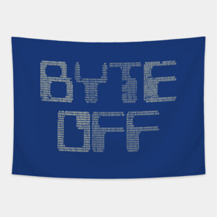 Byte Off ASCII 1986 Tapestry