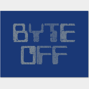 Byte Off ASCII 1986 Posters and Art
