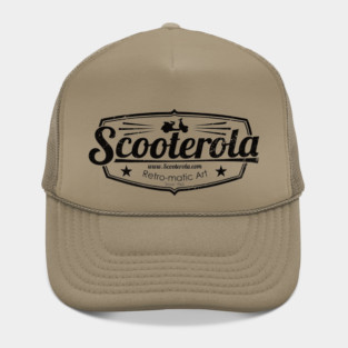Scooterola Shield Black ink Hat
