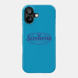 Scooterola Shield Blue Ink Phone Case