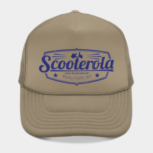 Scooterola Shield Blue Ink Hat