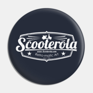 Scooterola Shield White Ink Pin