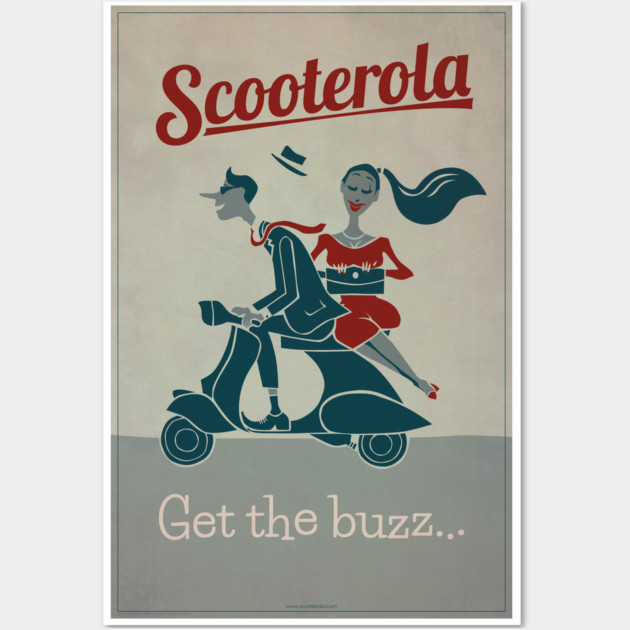 Get the Buzz Poster Wall Art by Retro-Spective