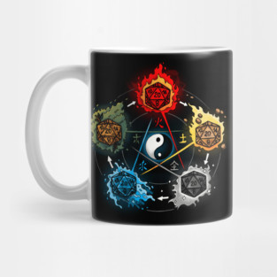 Dice Elements Mug