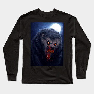 American Werewolf Long Sleeve T-Shirt