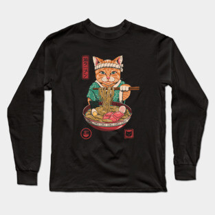 Neko Ramen Long Sleeve T-Shirt