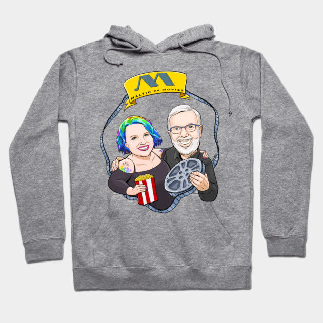 Maltin on Movies Logo Hoodie by Maltin On Movies 