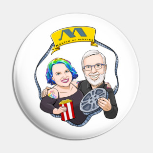 Maltin on Movies Logo Pin