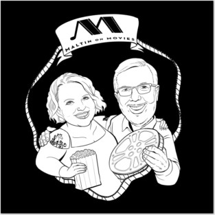 Maltin on Movies Black and White Logo Posters and Art