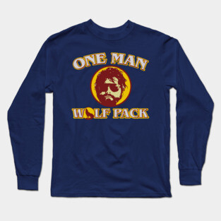 One Man Wolf Pack v2 Long Sleeve T-Shirt