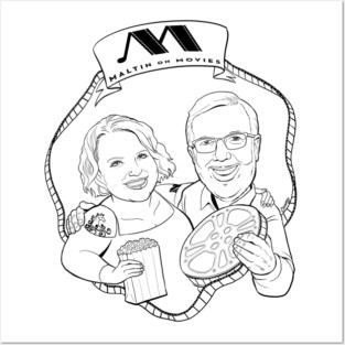 Team Maltin Black and White Posters and Art