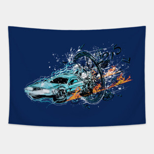 Break to the Future Tapestry