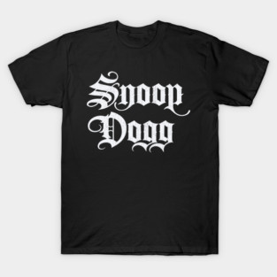 Vintage Snoop Dogg Logo (Distressed) As Worn by Mother's Milk on THE BOYS T-Shirt