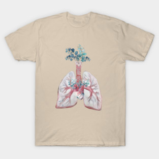 Floral Lungs	Living that Nurse Life T-Shirt