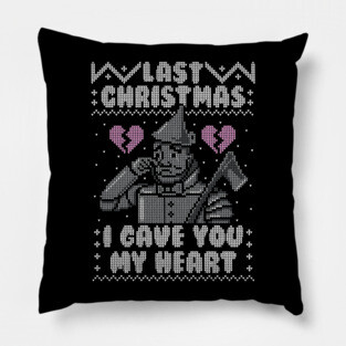 Last Christmas! - Ugly Christmas Sweater Pillow