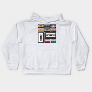 80s retro Kids Hoodie