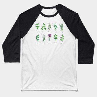 Botanical Herbs Botanical Boteny Baseball T-Shirt
