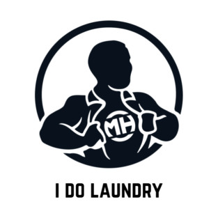 Front: I Do Laundry Back: Husband of the Year T-Shirt