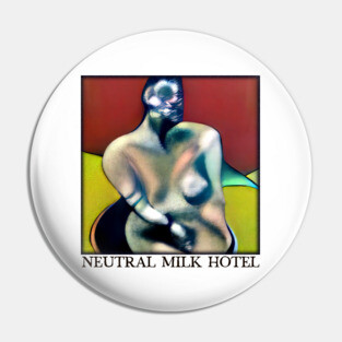 Neutral Milk Hotel … Original Surrealist Fan Design Pin