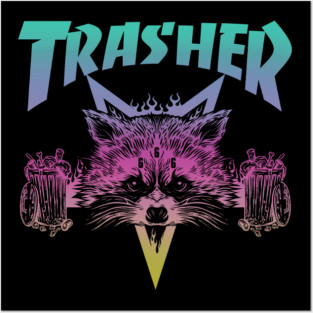 TRASHER (faded) Posters and Art