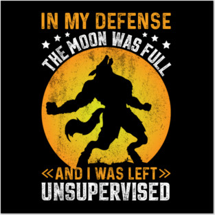 Werewolf, Unsupervised Posters and Art