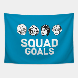 Squad Goals - Golden Girls Tapestry