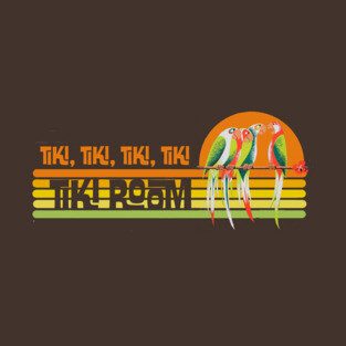 Tiki Room Vintage Retro T-Shirt