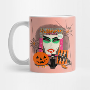 Vintage Halloween Vignette Mug