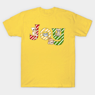 Happy Merry Cat Christmas T-Shirt