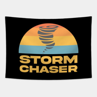 Storm Chaser - Tornado season Tapestry
